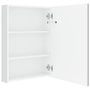 Voir la diapositive 5 : VIDAXL Armoire de salle de bain a miroir LED Blanc brillant 50x13x70cm
