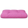 Voir la diapositive 5 : VIDAXL Coussin de palette Rose 50x40x12 cm tissu