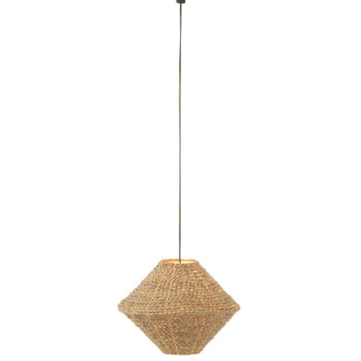 Paris Prix Lampe Suspension en Jonc  Soucoupe  35cm Naturel