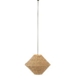 Paris Prix Lampe Suspension en Jonc  Soucoupe  35cm Naturel