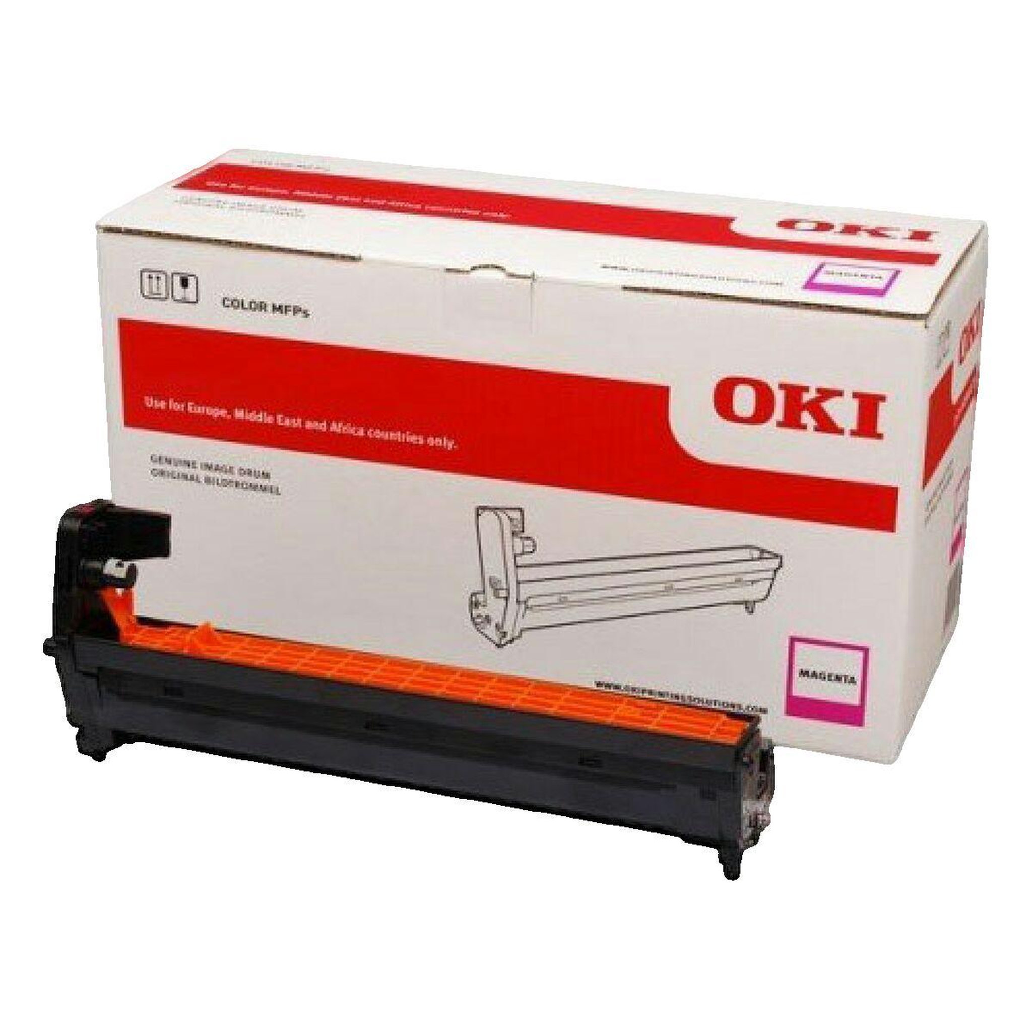 Voir la diapositive 2 : Oki Tambour OKI 46484106 Magenta