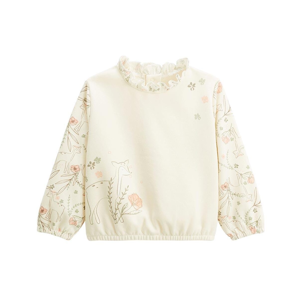 Petit Béguin Sweat-shirt enfant en molleton Lison