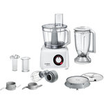 BOSCH Robot multifonction 3,9l 1000w et blender 1,5l - mc812w501