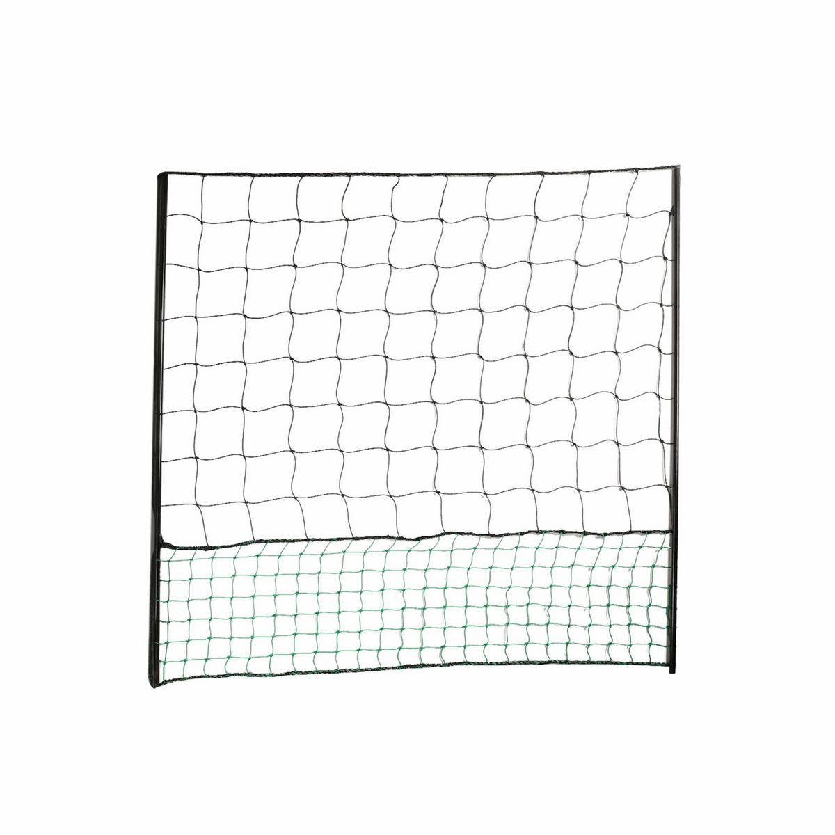 SWEEEK Kit filet  clôtures pour poules avec piquets double pointes, modulable, porte d'accès, sardines incluses