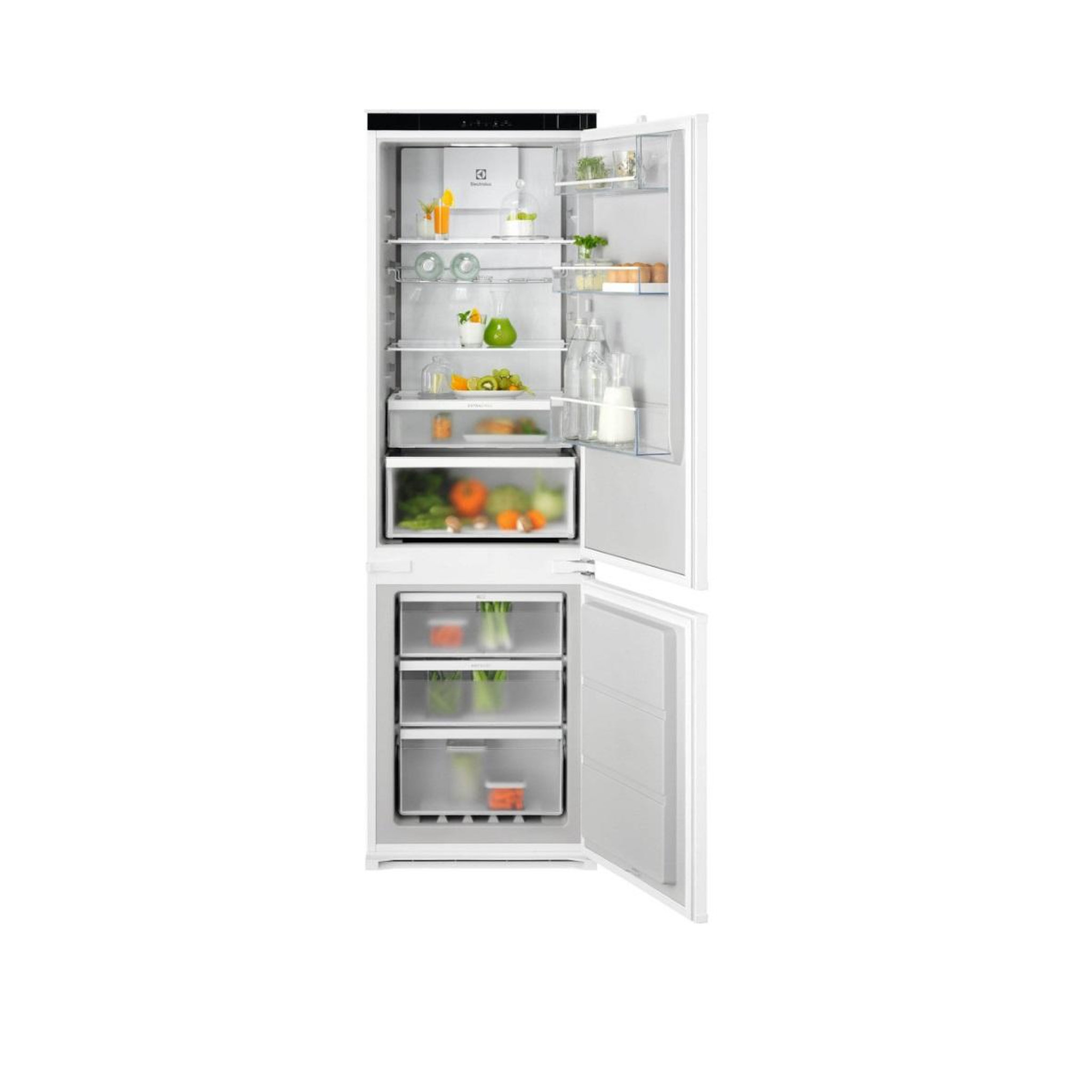 ELECTROLUX Réfrigérateur combiné intégrable à glissières 249l - lnt6me18s