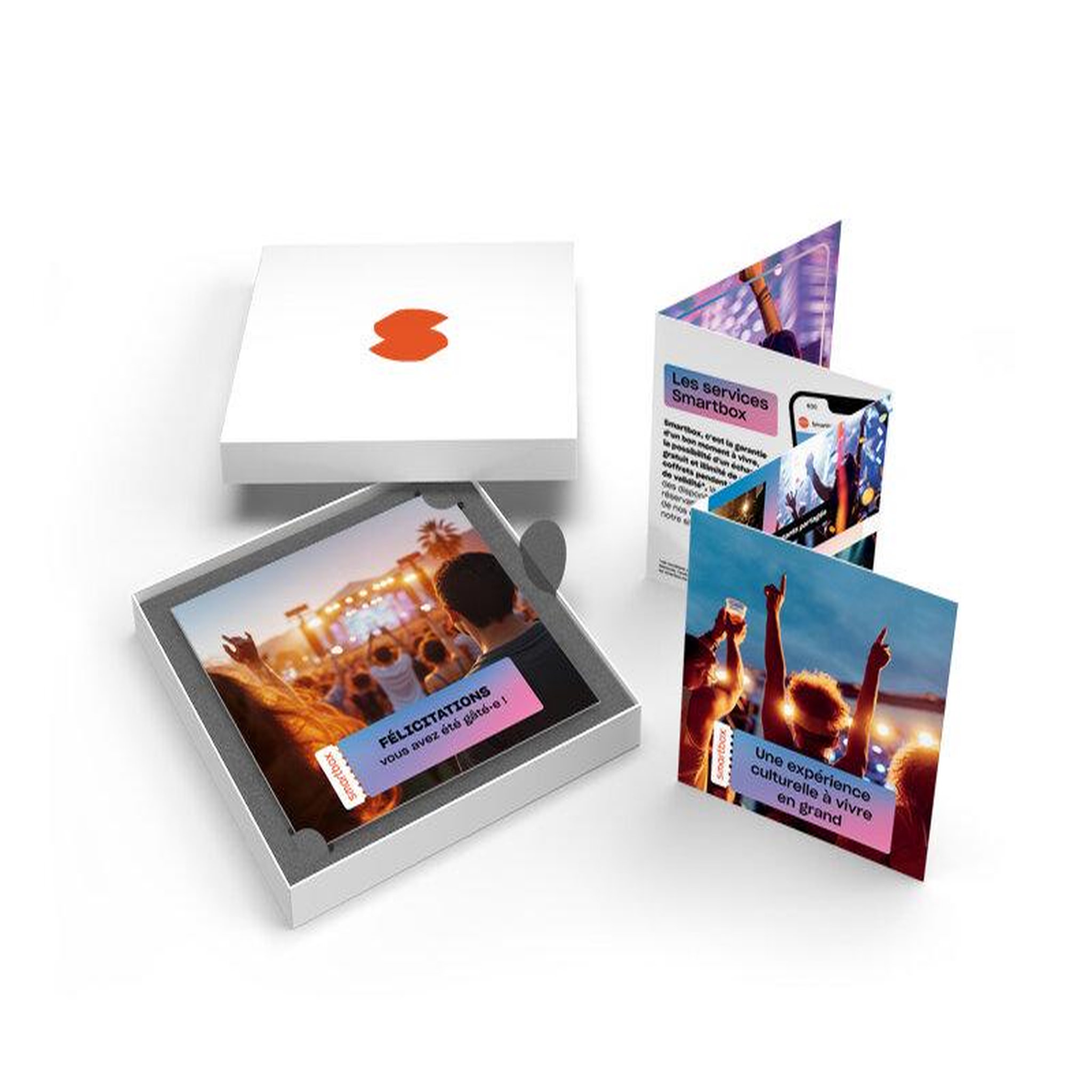 Voir la diapositive 2 : Smartbox Concerts & festivals - coffret cadeau sport & aventure