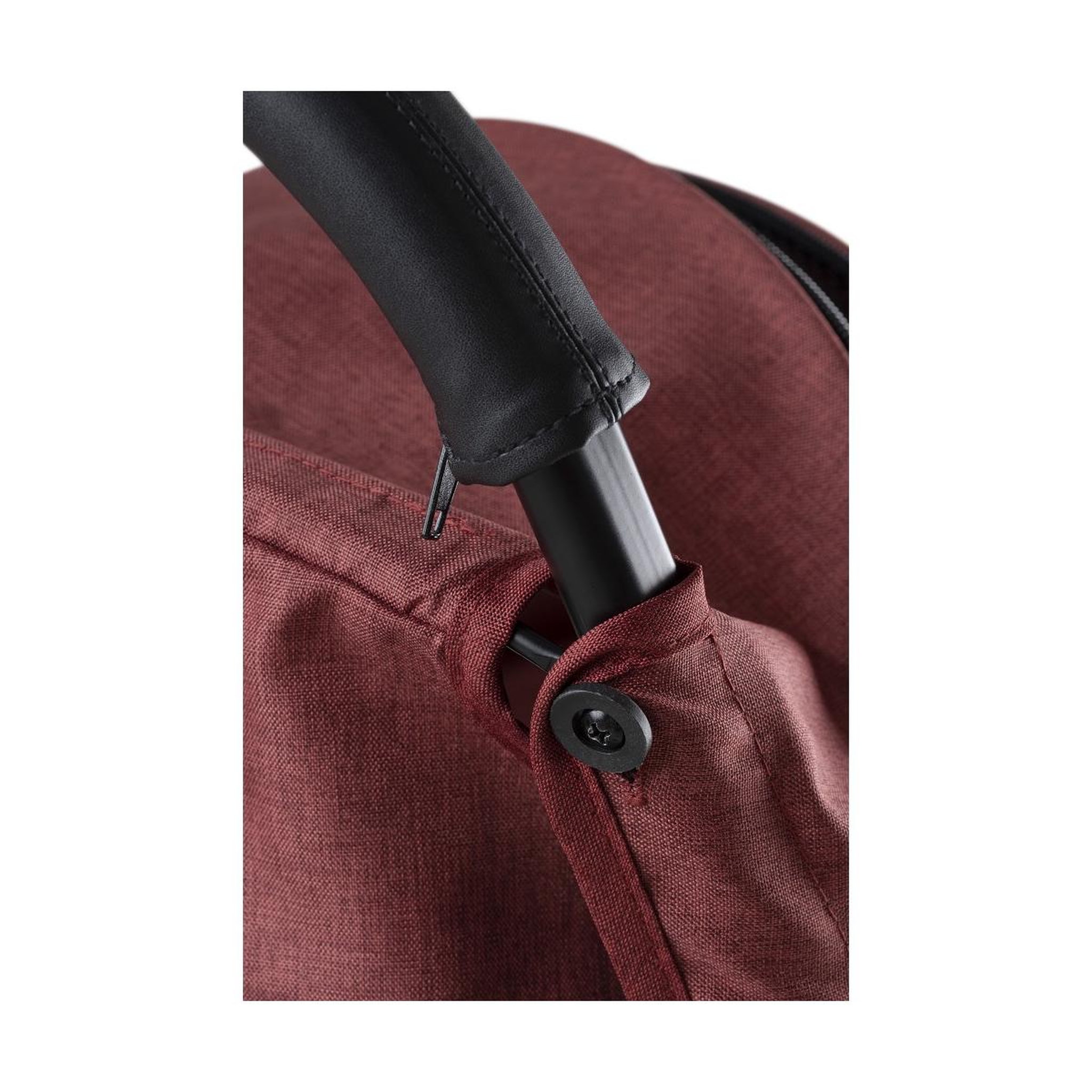 Voir la diapositive 4 : INTERBABY Poussette Mod. Minimum Space Plus Rouge