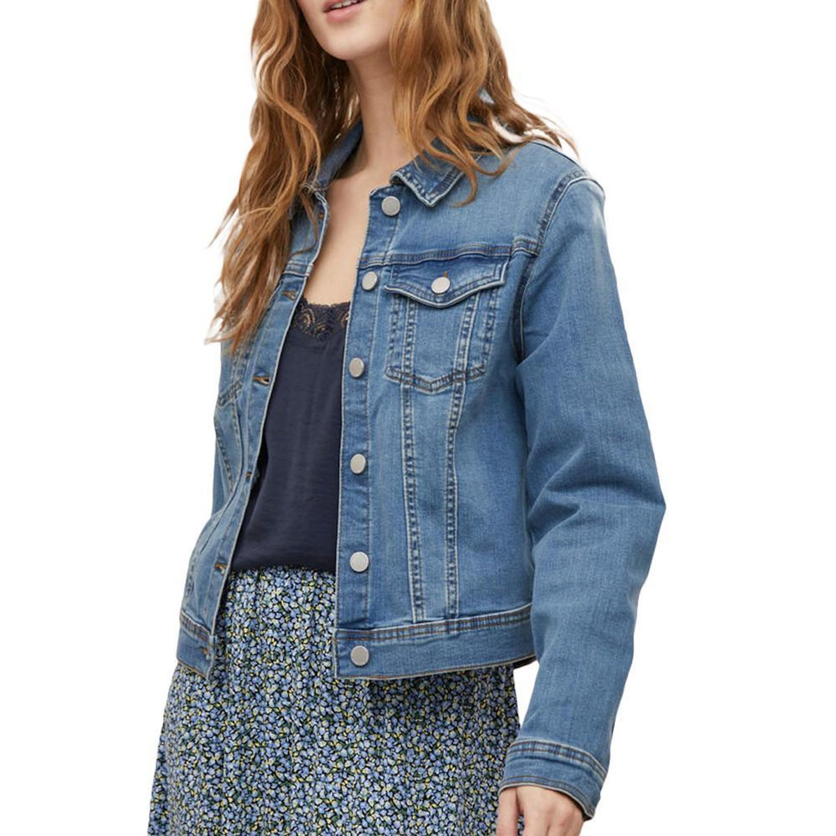 Vila Veste Jean Bleu Femme Vila Need It