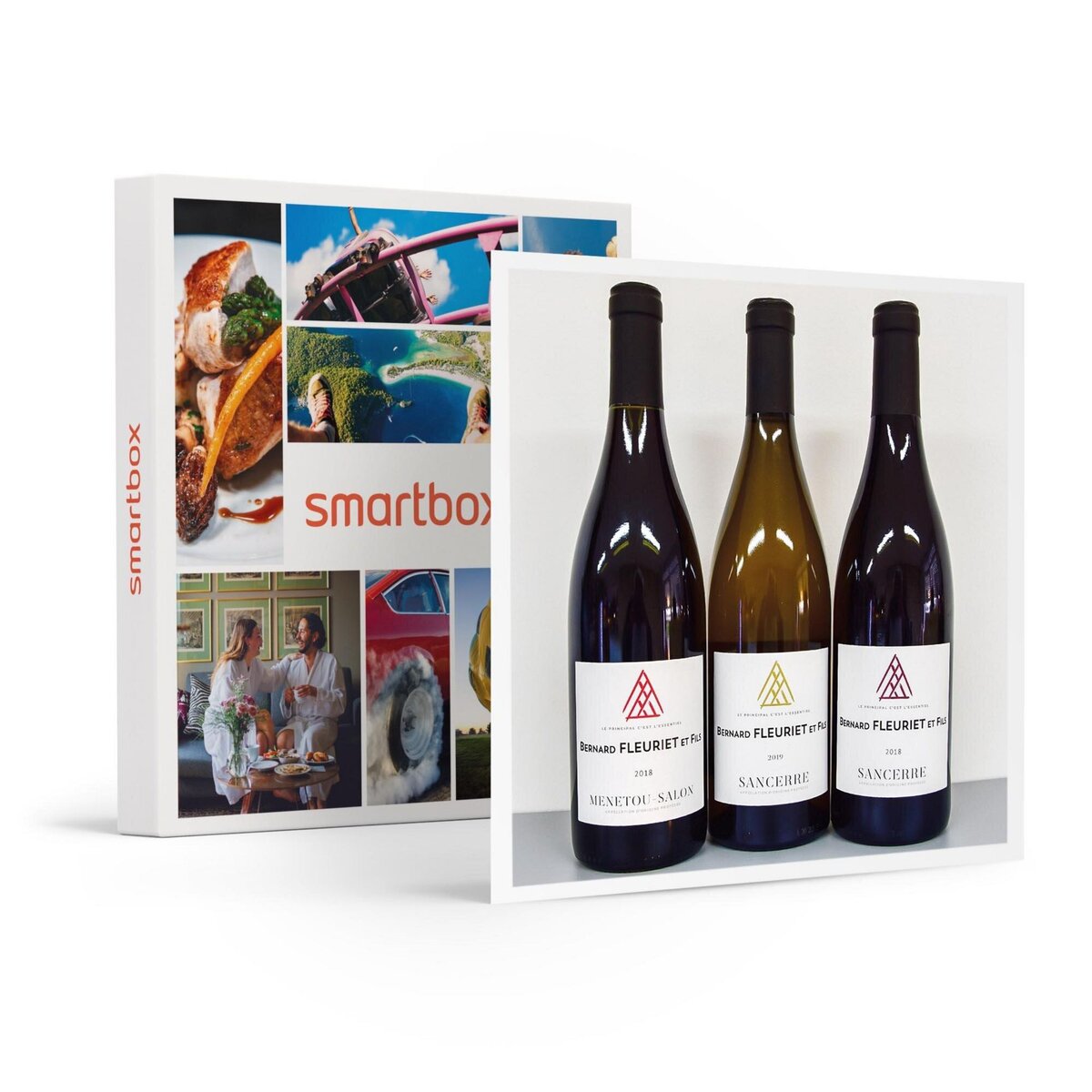 Coffret de 3 bouteilles de vin rouge livré à domicile - Smartbox