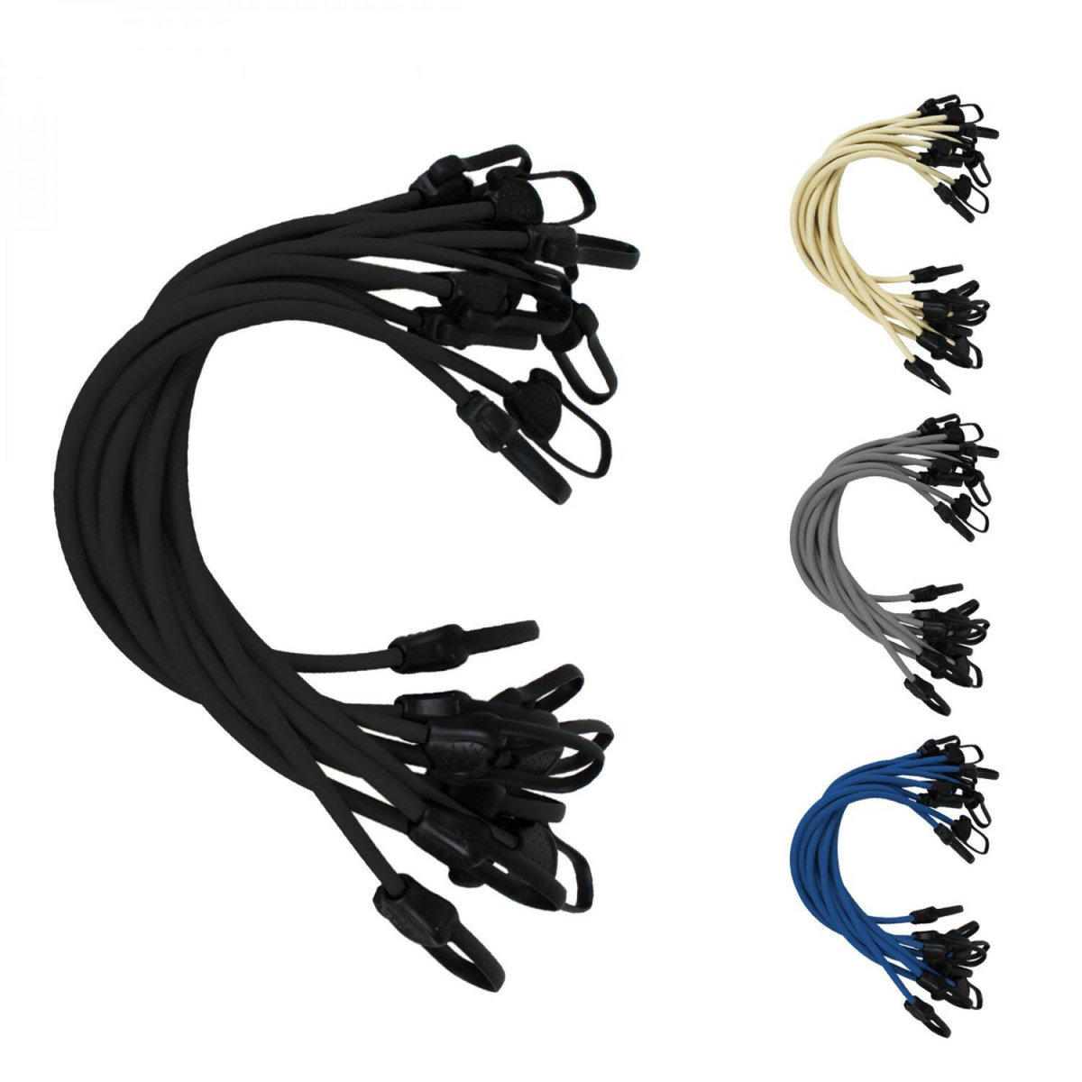 LINXOR Lot de 10 tendeurs sandows sécurisés et normés