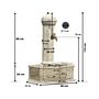 Voir la diapositive 2 : Habitat et Jardin Fontaine  Provence  - 0.86 x 0.51 x 1.13 m