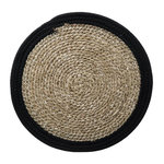 SECRET DE GOURMET Set de Table Déco  Happy Pop  38cm Noir