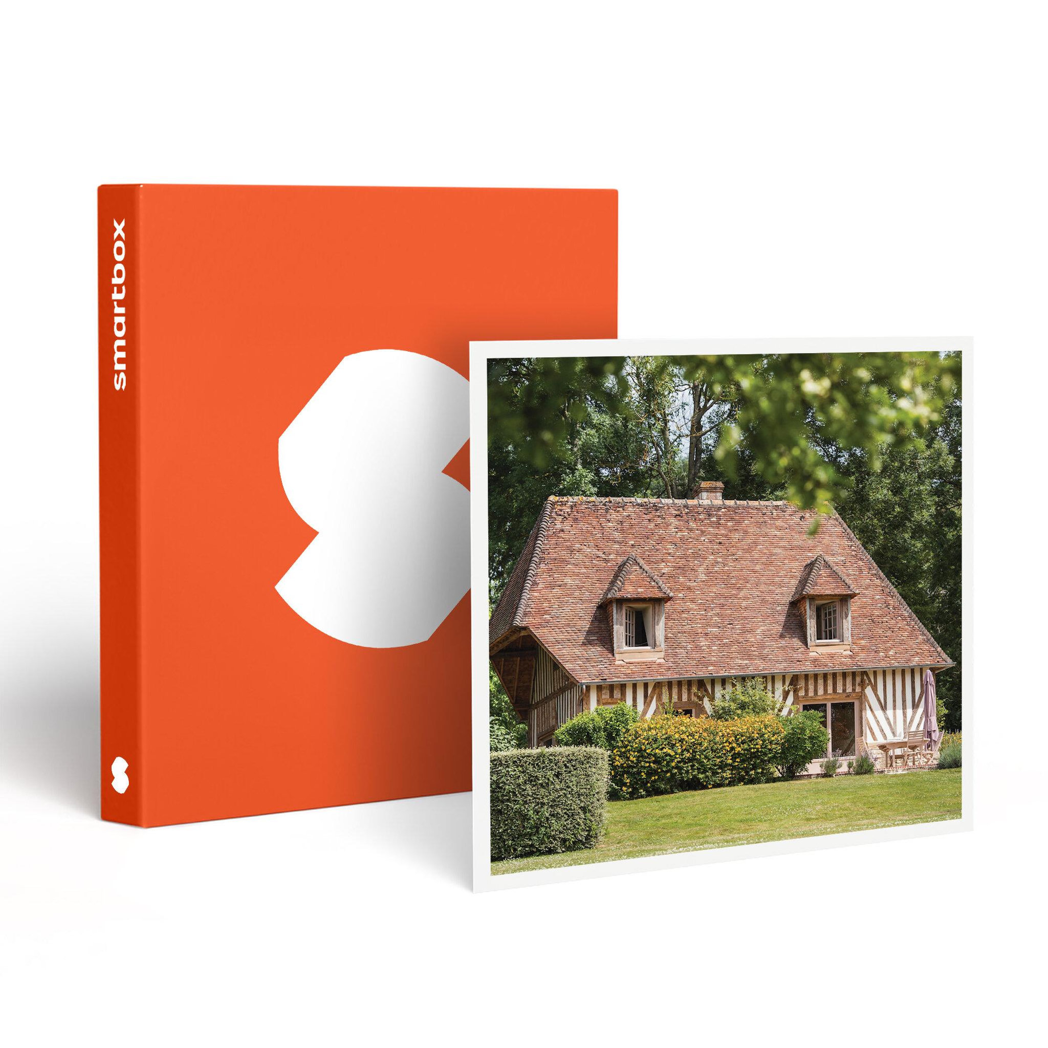 Smartbox 3 jours en maison normande avec dîners et accès libre au bain bouillonnant près de caen - coffret cadeau séjour