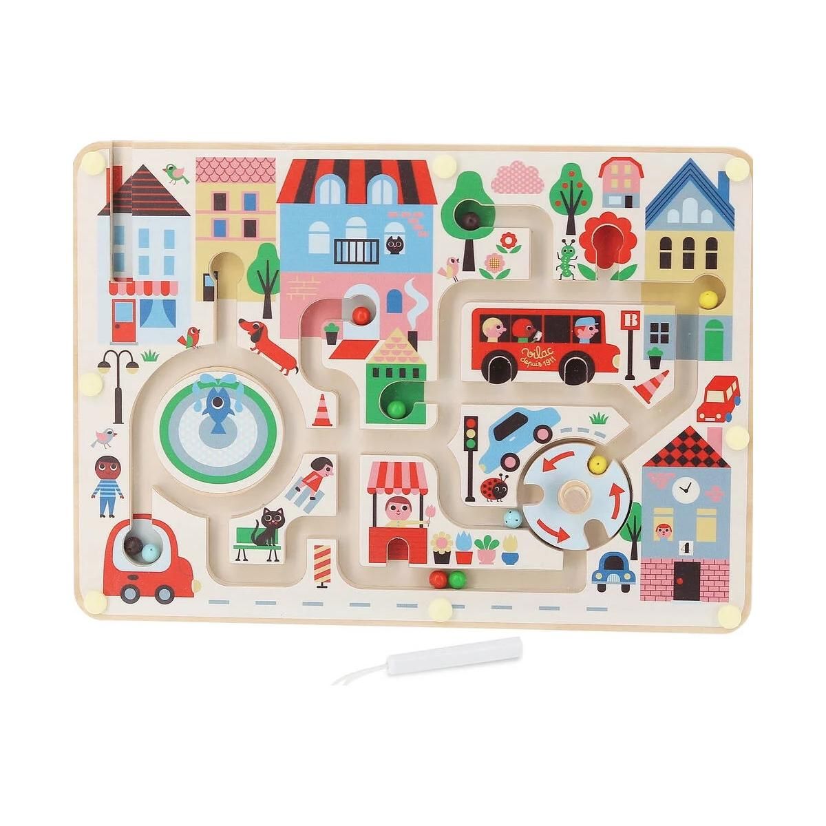 Vilac Labyrinthe magnetique La ville
