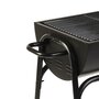 GARDENSTAR Barbecue charbon de bois demi tonneau en acier 102x81x62 cm