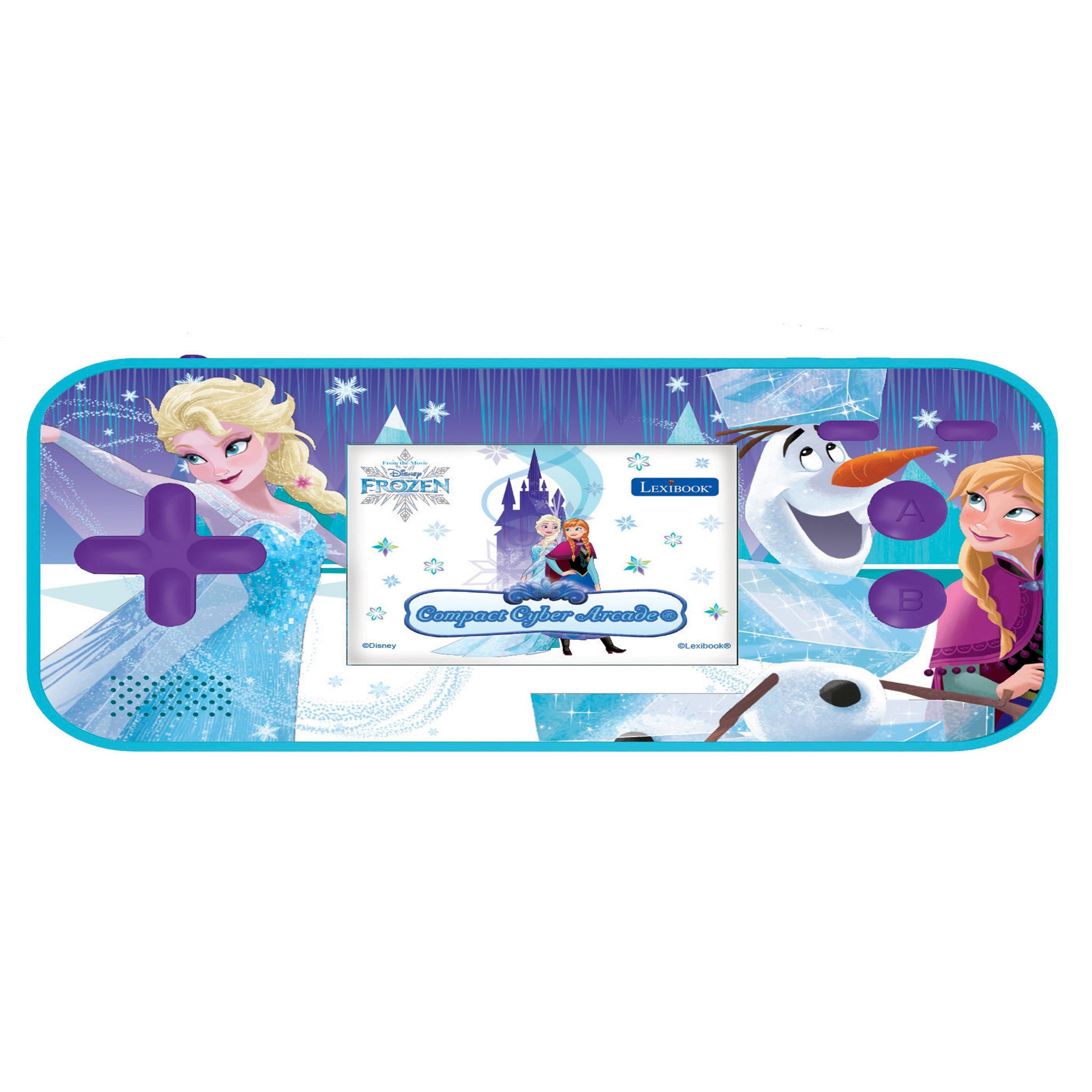 Lexibook Console de jeux portable couleur Frozen Cyber Arcade Pocket