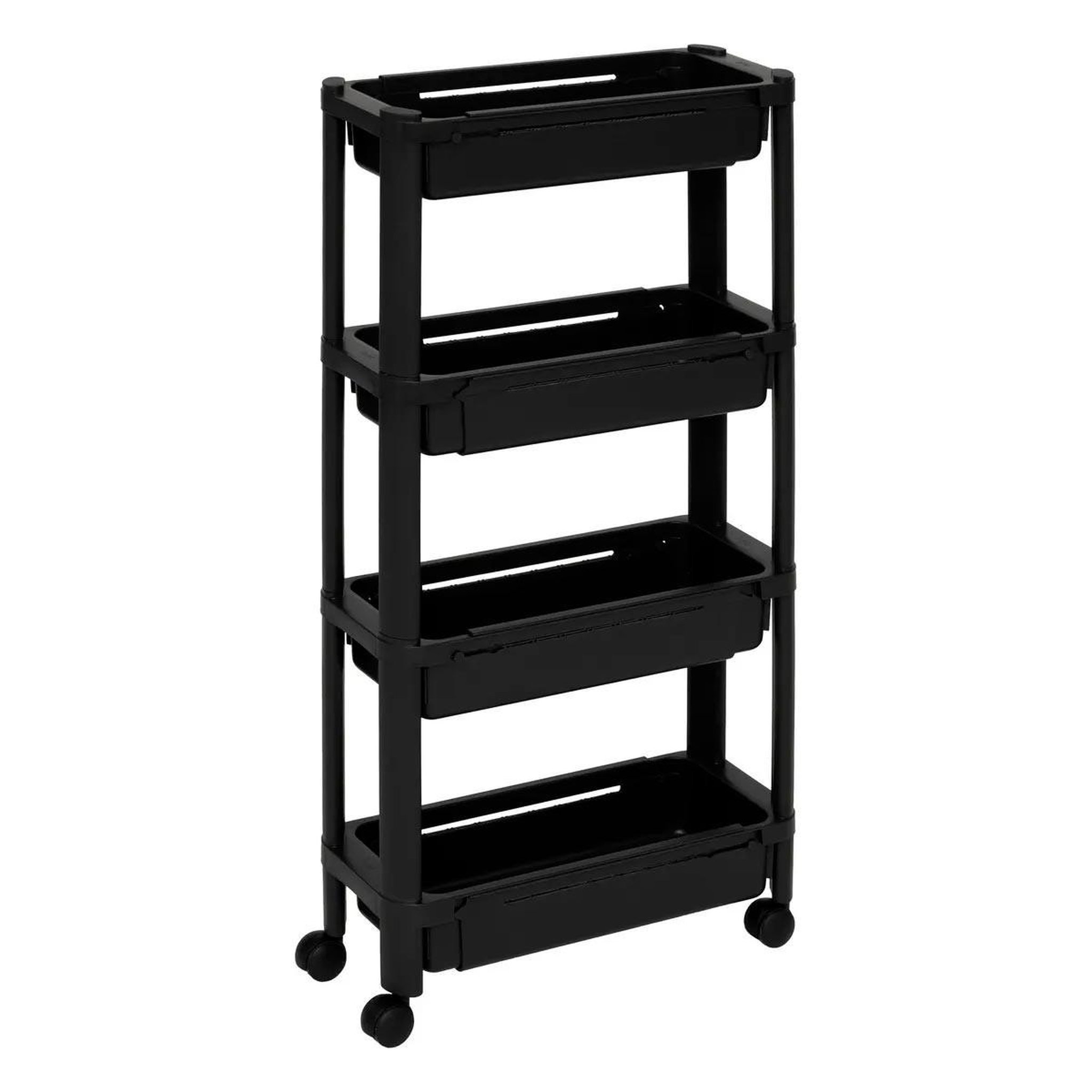 FIVE Desserte de cuisine extensible  resserre  78cm noir