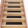 Voir la diapositive 1 : VIDAXL Tapis d'escalier autocollants Rectangulaire 15 pcs 76x20 cm