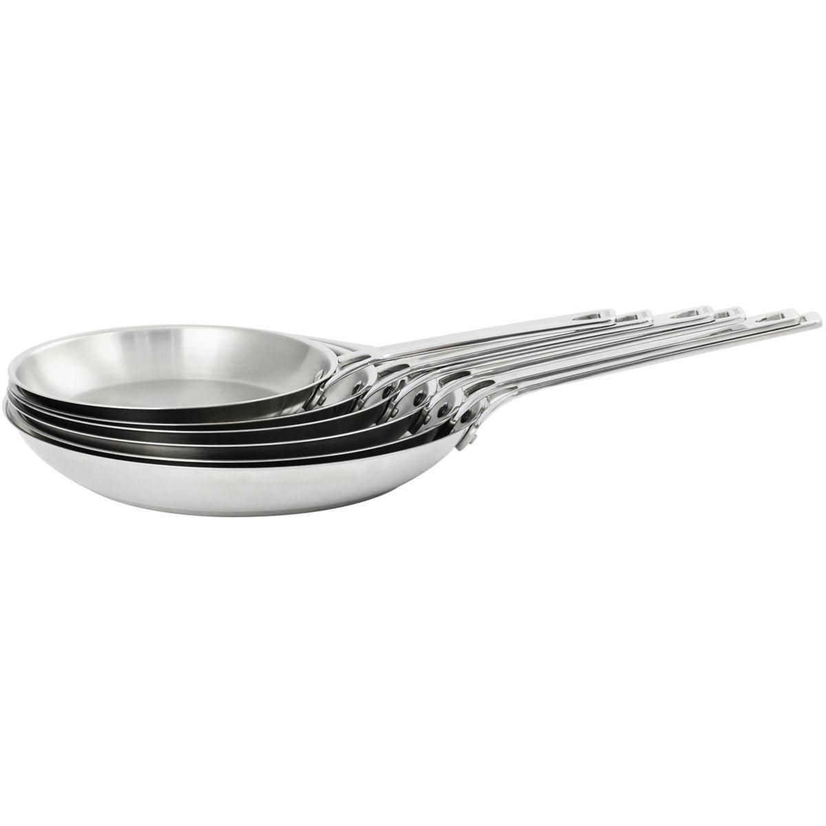 CRISTEL Poêle 30cm Inox 1826