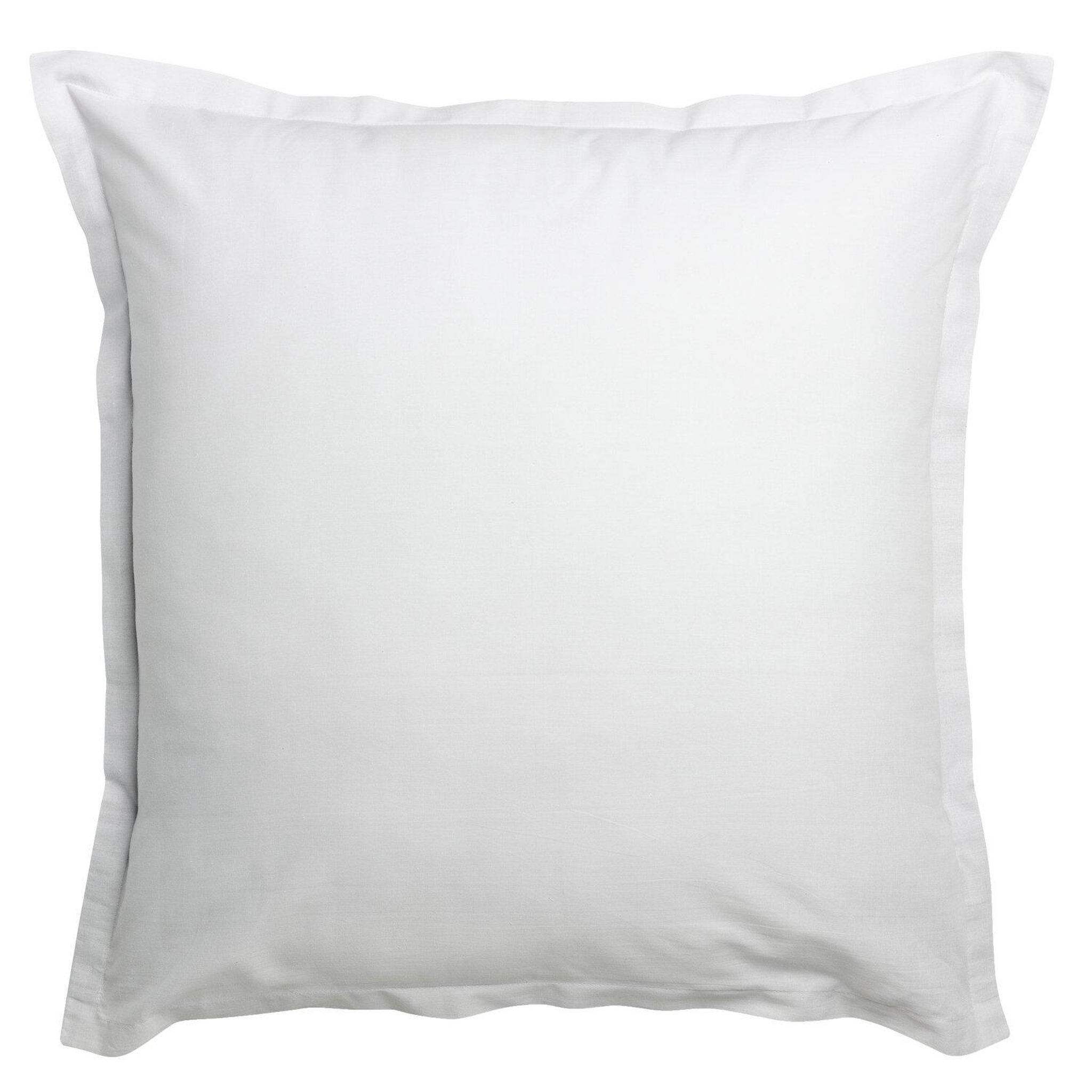 Voir la diapositive 3 : Home collection Paire de taies d'oreiller 100% coton 57fils