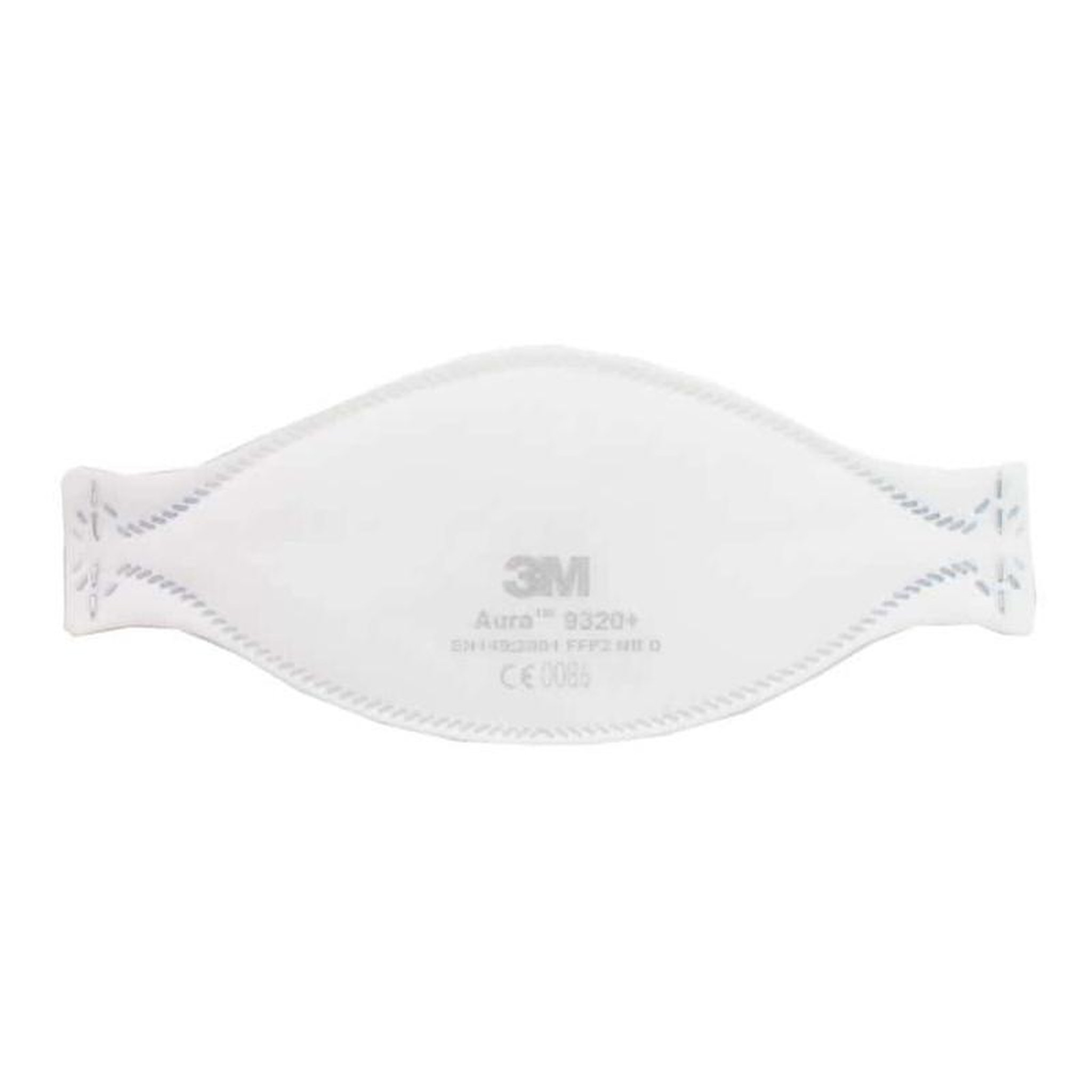 Voir la diapositive 1 : 3M Masque 3M Aura 9320 anti-poussières pliable FFP2 sans soupape x 20