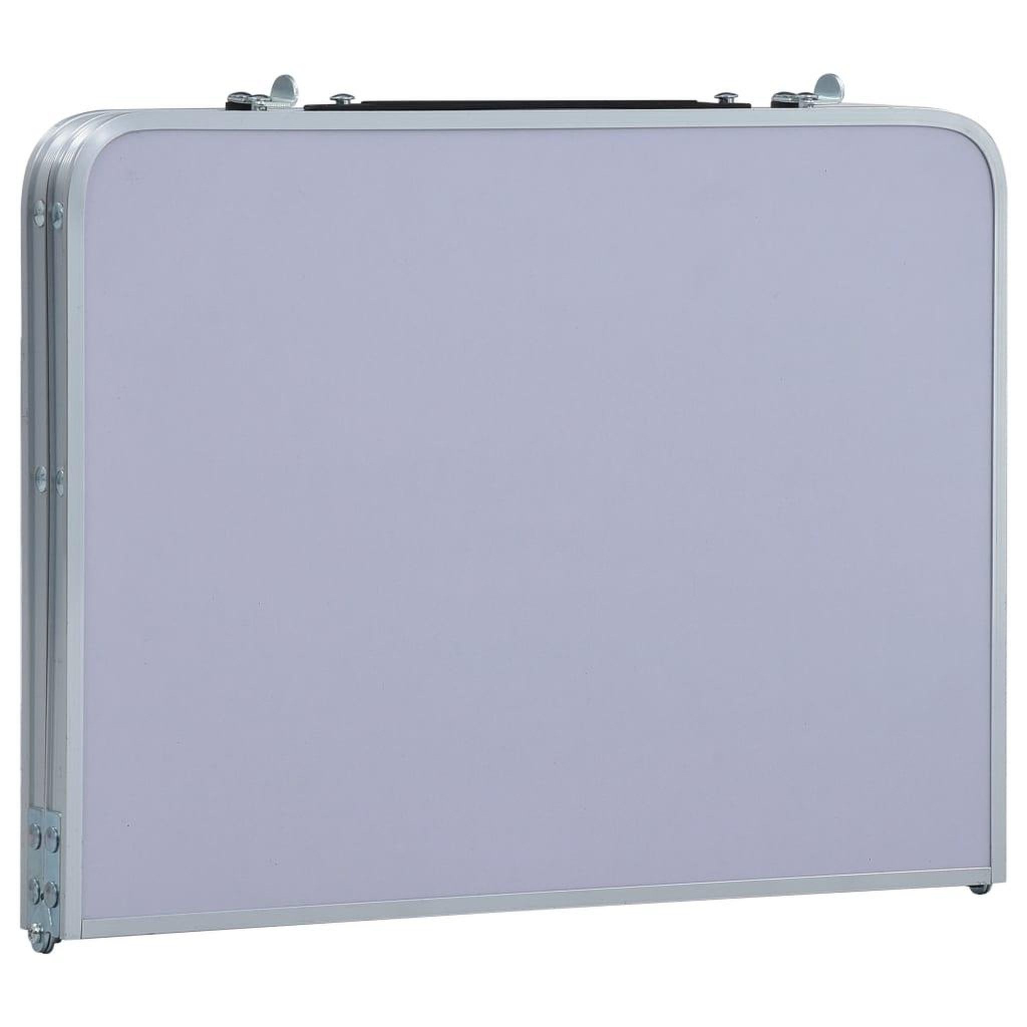 Voir la diapositive 4 : VIDAXL Table pliable de camping Blanc Aluminium 60x40 cm