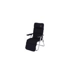 O'Camp Fauteuil de camping relax pliable - O'camp - Multipositions - Dimensions : 62 x 92 x 105 cm