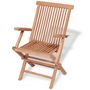 Voir la diapositive 5 : VIDAXL Ensemble a manger d'exterieur 7 pcs Bois de teck solide