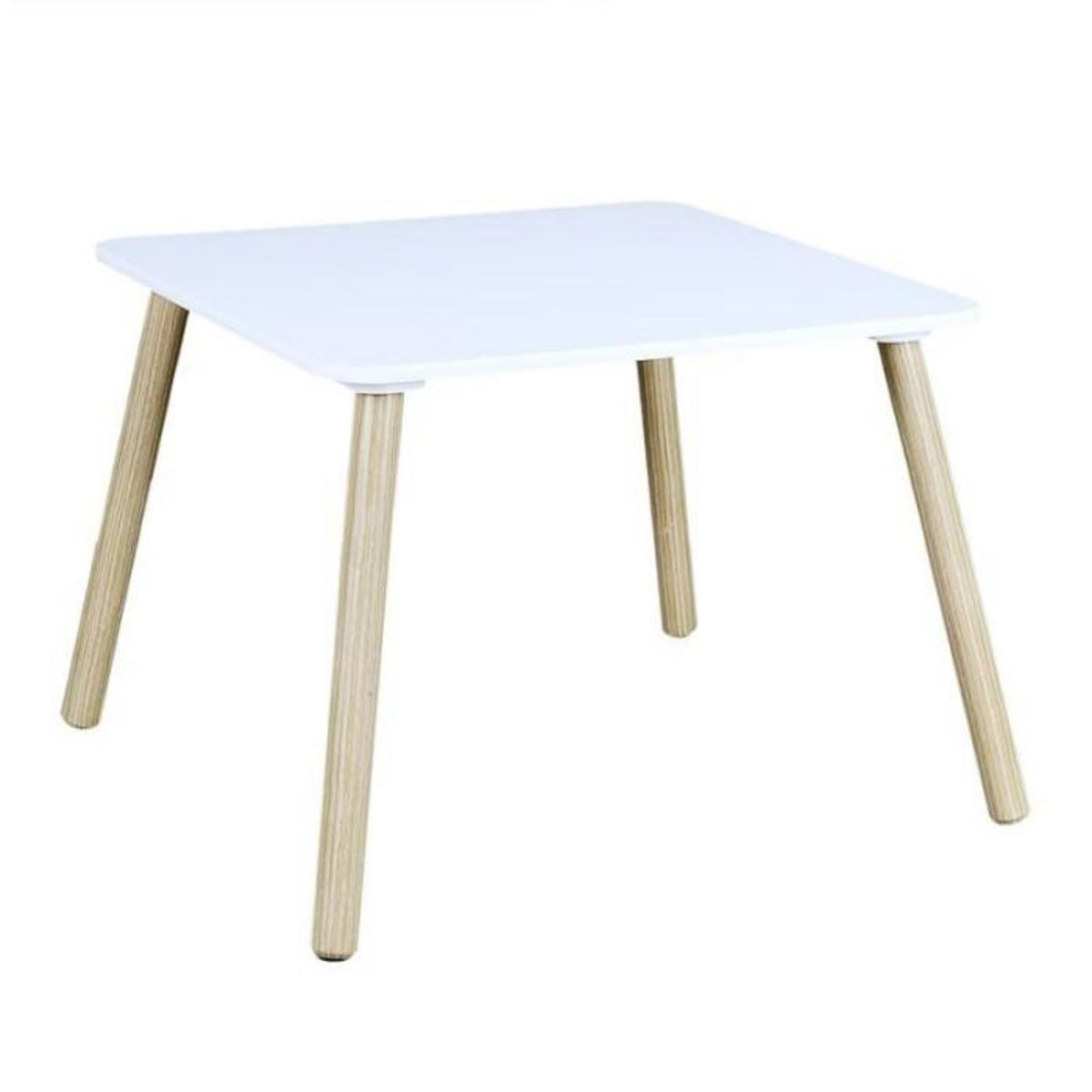 Paris Prix Table & 2 Chaises Enfant  Licorne Lily  55cm Blanc