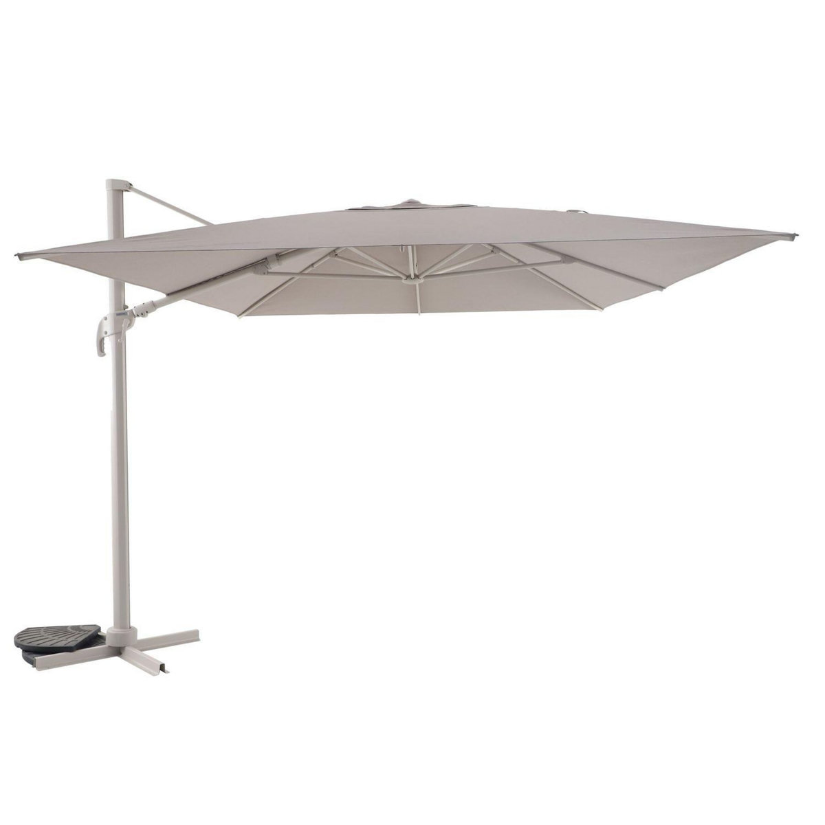 HESPERIDE Parasol déporté rectangulaire Melhia