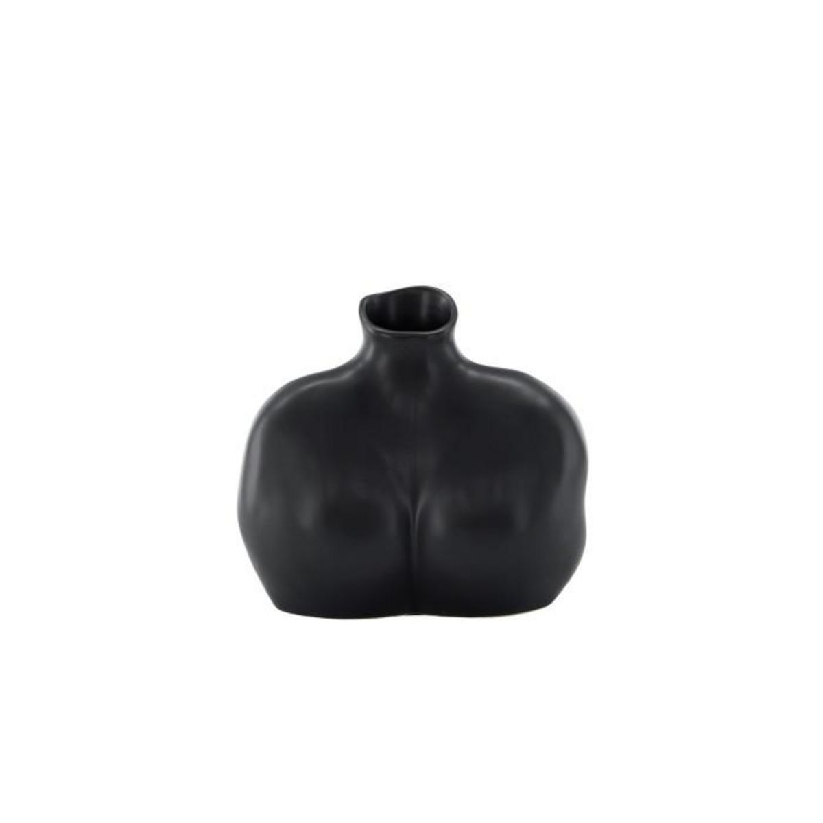 Paris Prix Vase Corps Féminin en Céramique  Harvey  17cm Noir