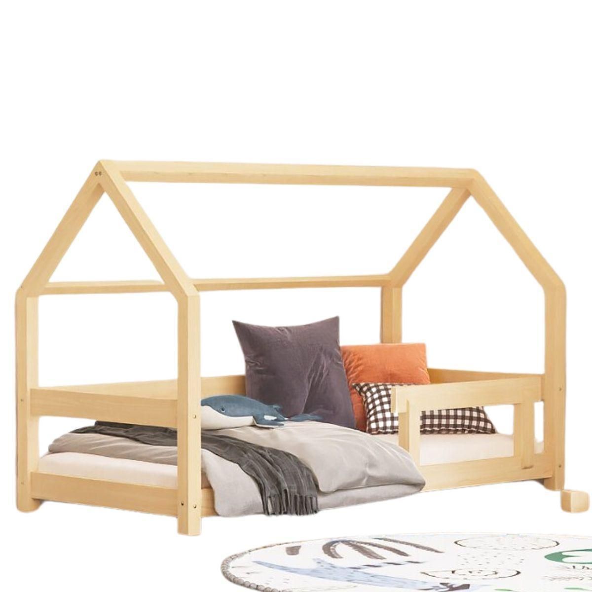 BENLEMI Lit cabane TERY Verni 90x160cm