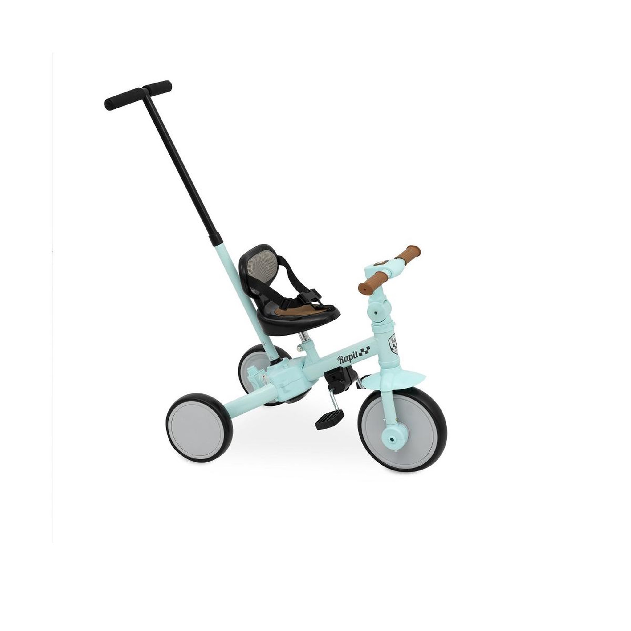 Voir la diapositive 2 : INTERBABY Tricycle 5 En 1 Mod. Rapit Vert