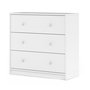 Voir la diapositive 1 : FINLANDEK FINLANDEK Commode de chambre TYYLIKÄS style contemporain décor blanc - L 72 cm