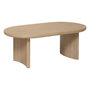 Voir la diapositive 1 : ATMOSPHERA Table Basse Design  Lousada  110cm Naturel