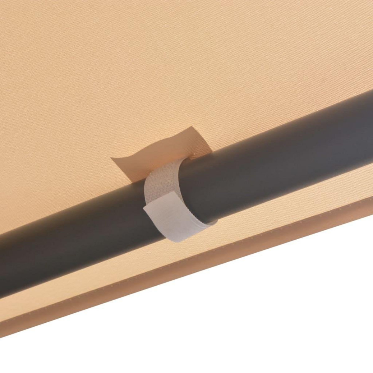 VIDAXL Chapiteau tente 3 x 3 m Beige Acier