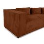 Voir la diapositive 5 : LISA DESIGN Stella - canapé d'angle droit - 4 places - en fausse fourrure