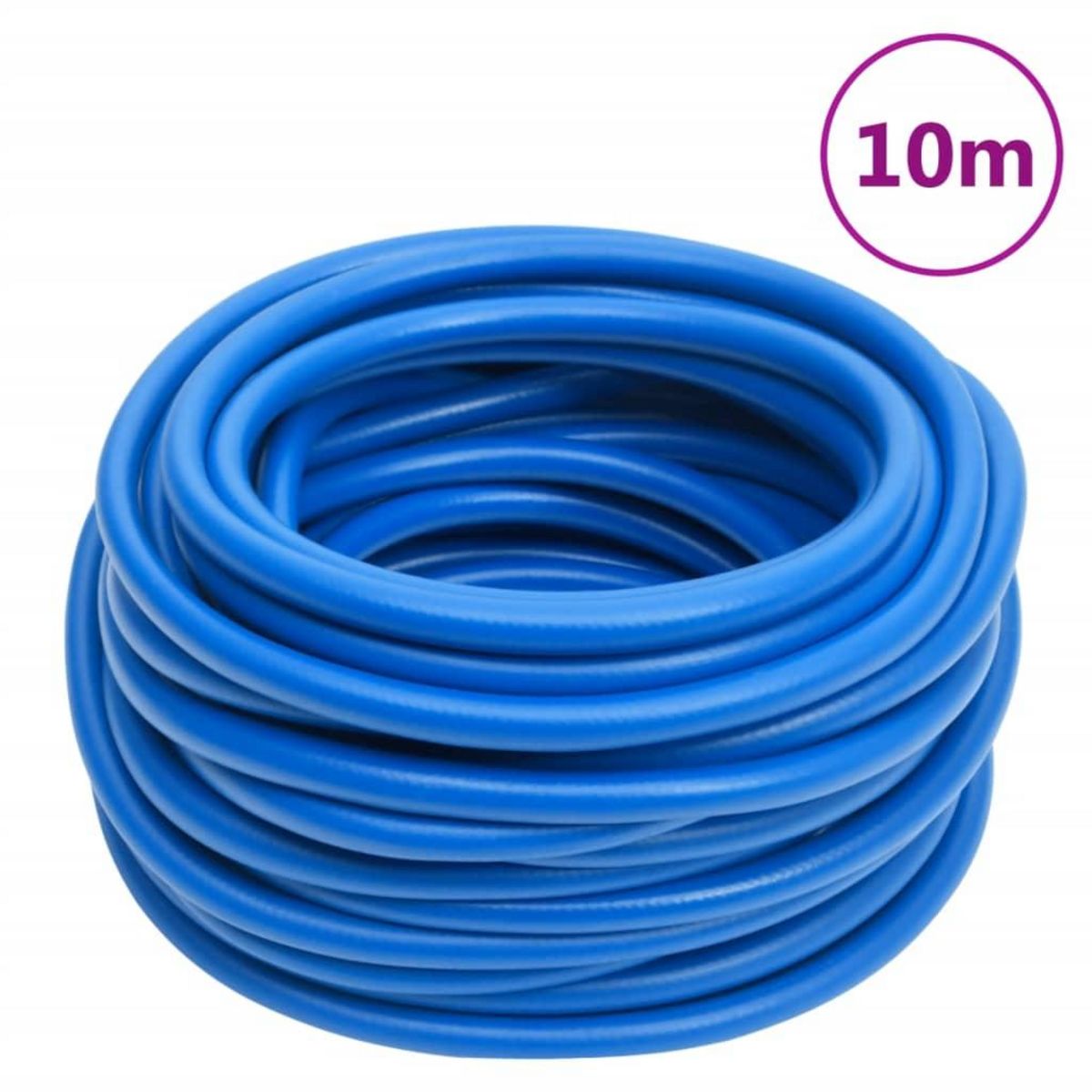 VIDAXL Tuyau d'air bleu 0,6  10 m PVC