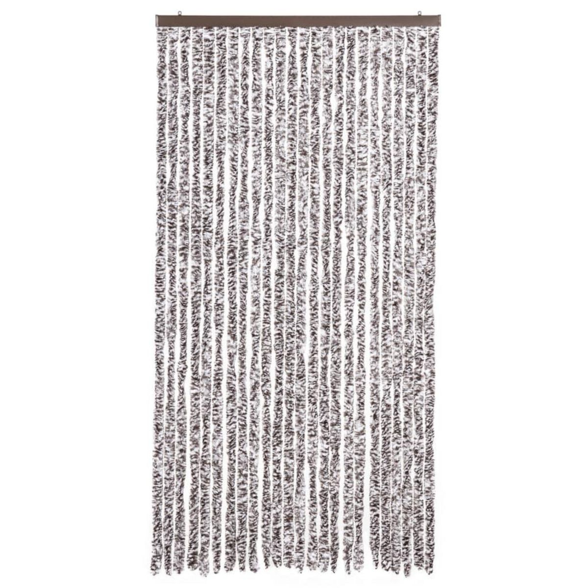 VIDAXL Moustiquaire Marron et beige 100 x 220 cm Chenille