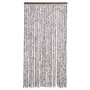 Voir la diapositive 3 : VIDAXL Moustiquaire Marron et beige 100 x 220 cm Chenille