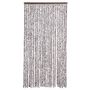 Voir la diapositive 3 : VIDAXL Moustiquaire Marron et beige 100 x 220 cm Chenille