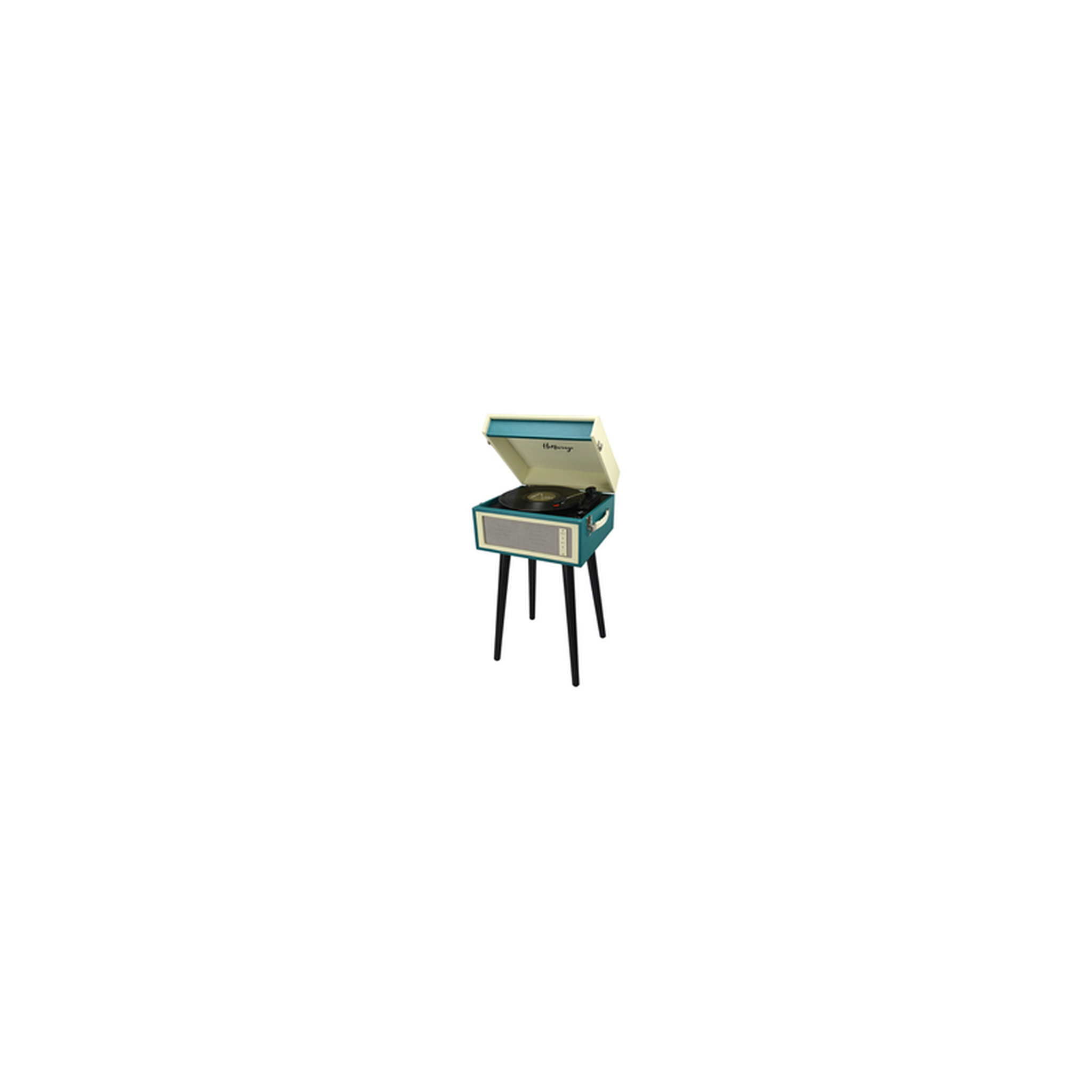 Halterrego Platine vinyle Halterrego COTTAGE BLEU CANARD