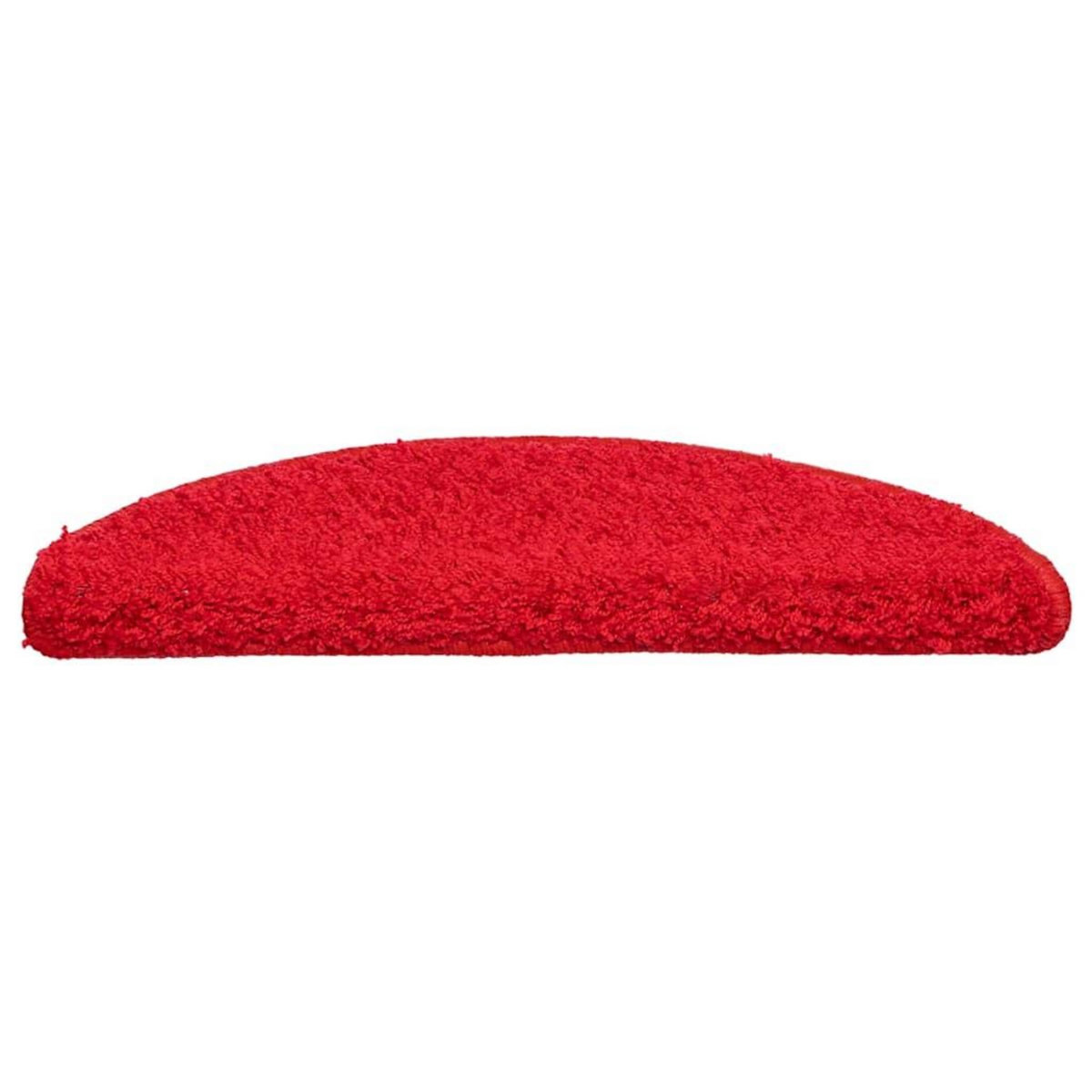 VIDAXL Tapis d'escalier 20 pcs rouge 56x17x3 cm