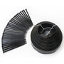 Voir la diapositive 1 : ID MARKET Bordurette de jardin flexible 10 M noire hauteur 5 CM + 30 piquets