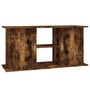Voir la diapositive 2 : VIDAXL Support pour aquarium chêne fumé 121x41x58 cm bois d ingénierie
