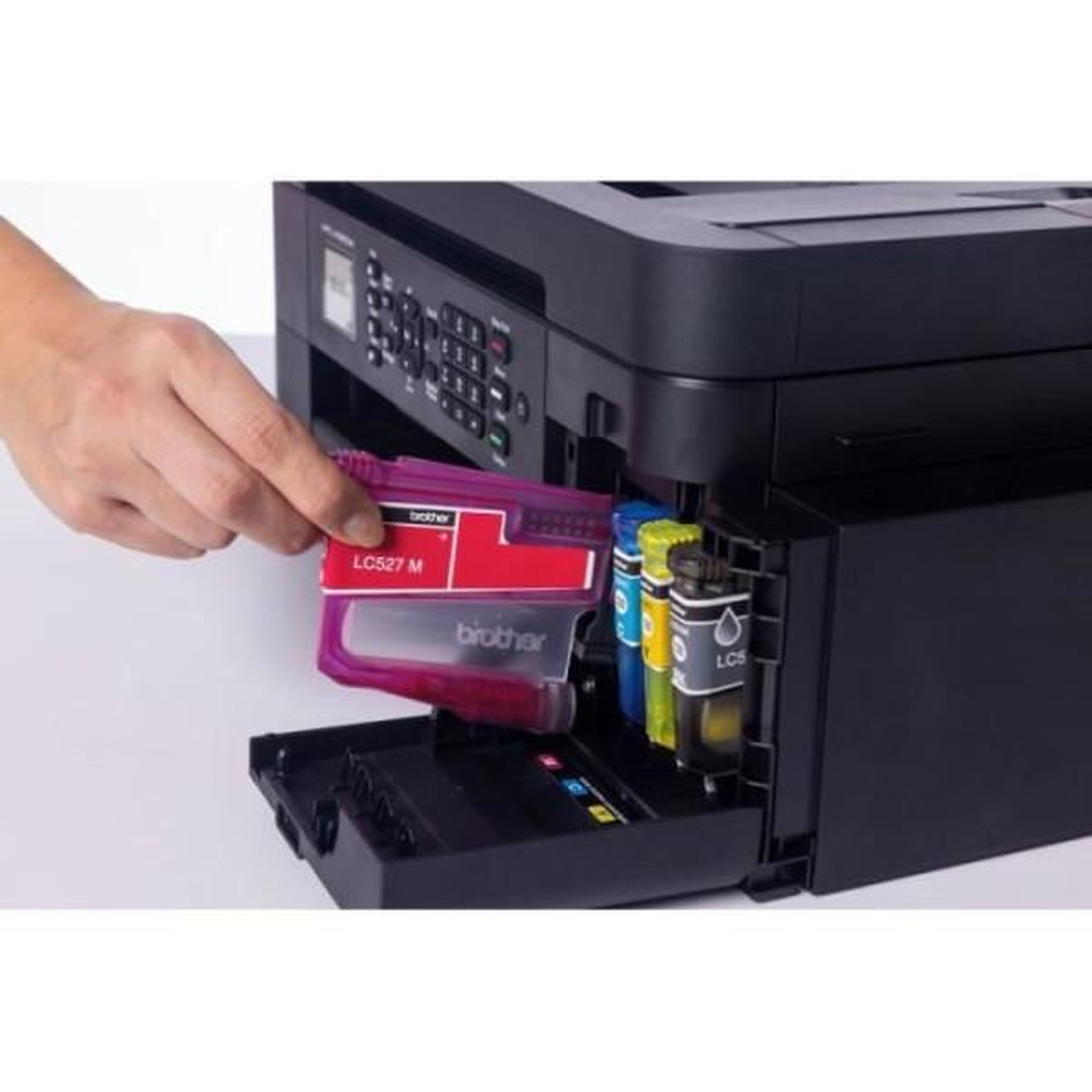 Voir la diapositive 3 : Brother Imprimante multifonction 4-en-1 - BROTHER - MFC-J4350DW - Wi-Fi et Wi-Fi direct - Jet d'encre - A4
