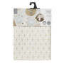 Voir la diapositive 5 : The Home Deco Factory Nappe motif géométrique doré 140x250cm