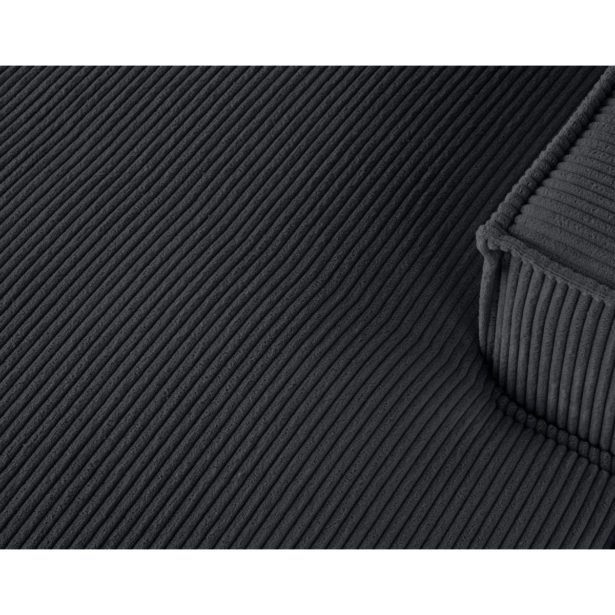 LISA DESIGN Spiaggia - canapé d'angle droit - 4 places - en velours côtelé