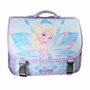 Voir la diapositive 1 : Bagtrotter Cartable Scolaire Primaire 38cm La Reine des Neiges - Frozen Disney Bleu Turquoise  2 Compartiments - Bagtrotter