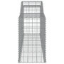 Voir la diapositive 5 : VIDAXL Paniers a gabions arques 7 pcs 300x50x80/100 cm fer galvanise